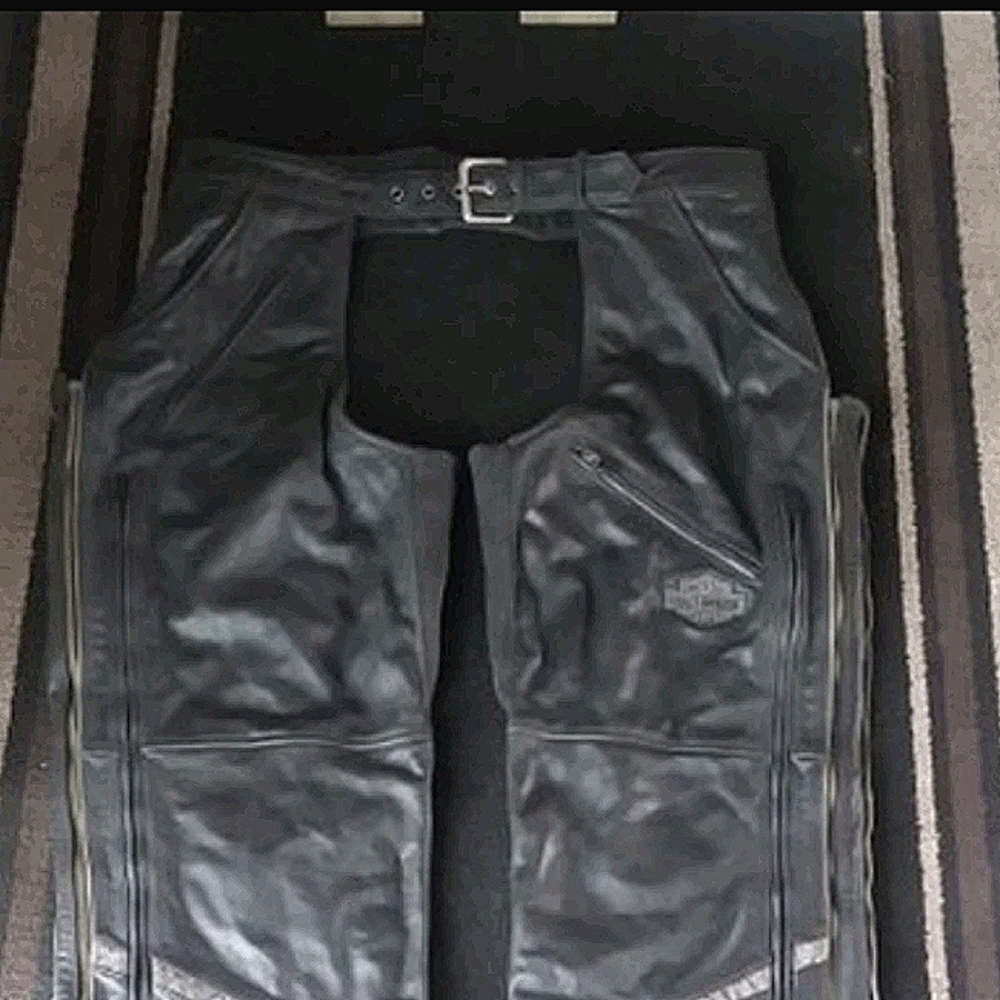 Harley Davidson Genuine Leather chaps